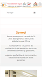 Mobile Screenshot of mueblesparaoficinagomedi.com